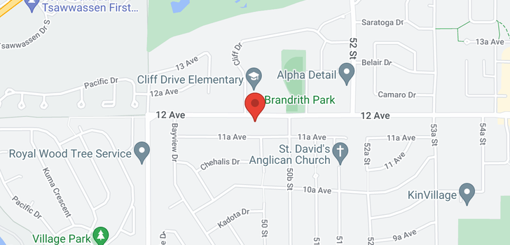 map of 5014 12 AVENUE